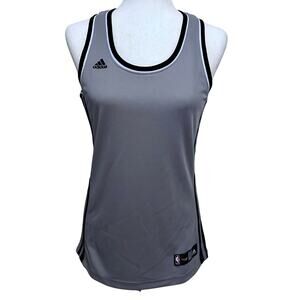 Adidas NWOT NBA Heather Grey, Black and White Jersey Women M